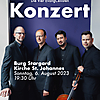 Konzertplakat Burg Stargard 2023