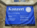 Konzertbanner Mühlhausen 2016 (an der Bachkirche Divi Blasii Mühlhausen (Thüringen))