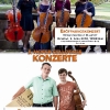 Konzertplakat DETMOLDER CELLO QUARTETT & TwoSingForYou innerhalb der 