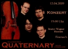 Konzertplakat Eisenach (als Celloensemble Quaternary) (2009)