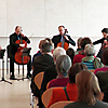 projects4cellos (Die Vier EvangCellisten) bei ihrem Konzert in Breselenz 2025 (Foto: Archiv)