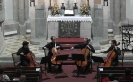 Die Vier EvangCellisten in der Lutherkirche in Bad Steben 2014 (Foto: Archiv)