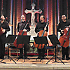 projects4cellos bei ihrem Konzert in der St. Marien-Kirche in Usedom (Stadt) (Foto: Archiv)