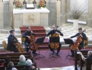 Jubiläumskonzert (25. Bad Stebener Marktmusik / Stemmer Maikärwa) am 1. Mai 2015 in der Lutherkirche Bad Steben mit Florian für den verhinderten Lukas. (Foto: Stefan Romankiewicz, Archiv)