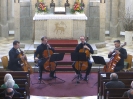 Jubiläumskonzert (25. Bad Stebener Marktmusik / Stemmer Maikärwa) am 1. Mai 2015 in der Lutherkirche Bad Steben mit Florian für den verhinderten Lukas. (Foto: Stefan Romankiewicz, Archiv)