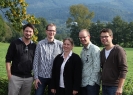 Mit Mentorin Prof. Maria-Luise Leihenseder-Ewald in Waldkirch (Breisgau). (Foto: Archiv)