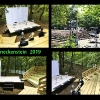 Waldbühne (oben rechts) und Wald I Studio Benneckenstein THEATERNATUR 2019 (Fotos: Archiv)