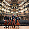 projects4cellos nach ihrem Auftritt im UNESCO Weltkulturerbe Markgräfliches Opernhaus Bayreuth 2022 mit Alexandre (Castro-Balbi) für den verhinderten Lukas (Foto: Archiv)