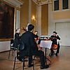 projects4cellos beim Foyerkonzert im Staatstheater Meiningen im Mai 2023 (Foto: Emil Schwarz)